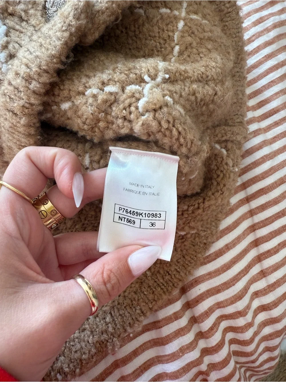 Chanel 2023 Coco Neige Sweater Size FR 36/Small